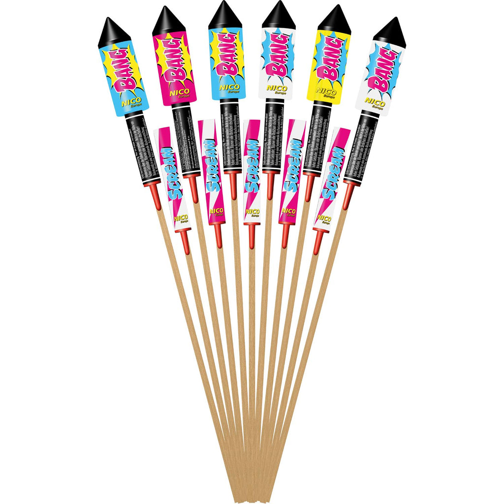 Bang & Scream, 11er-Rak.-Btl.