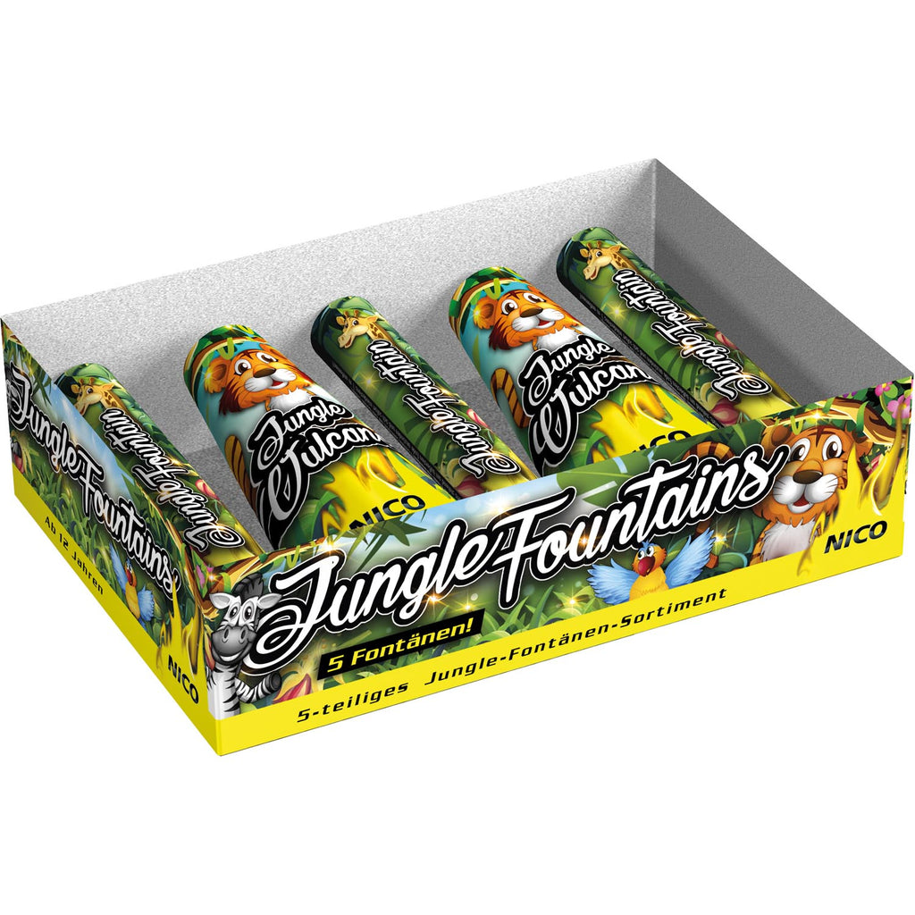 Jungle Fountains, 5-tlg.