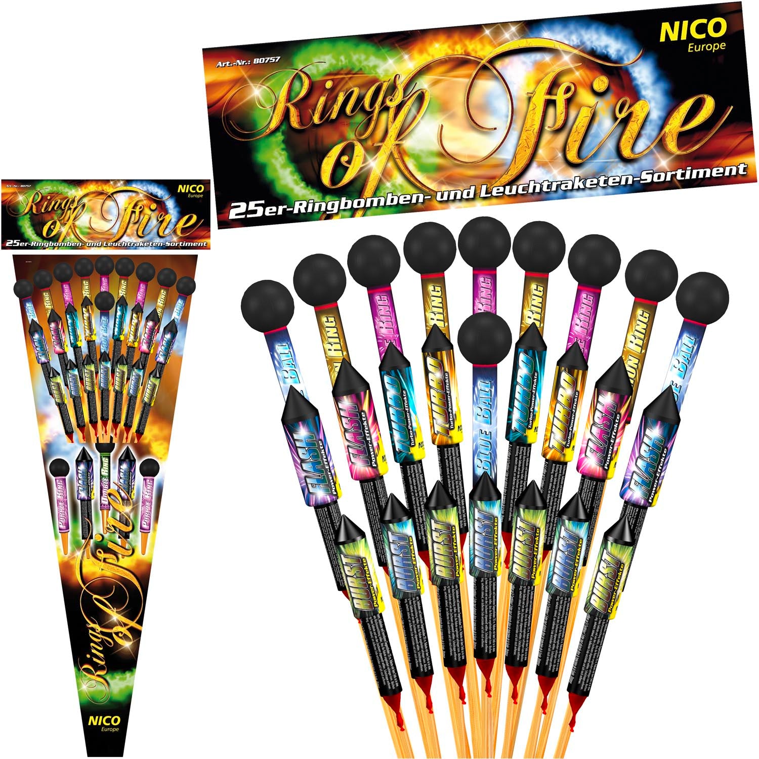 Rings of Fire, 25er-Rak.-Btl.