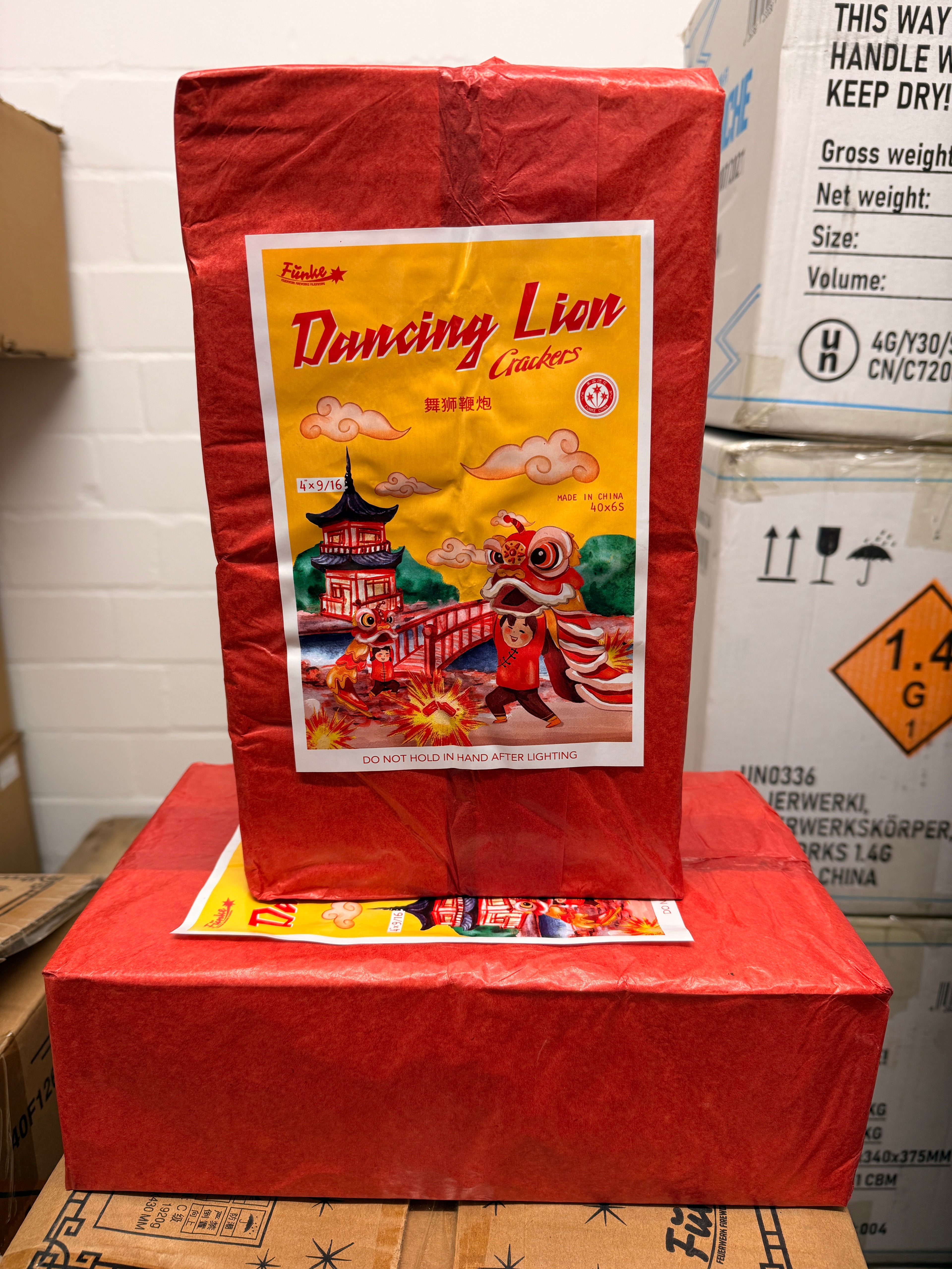 Funke China-Böller B (Tiger Bomb Version) - Schinken