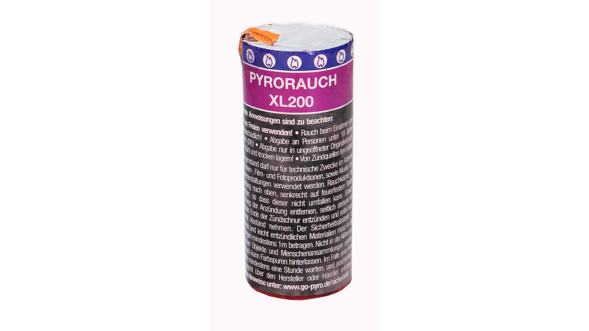 Rauchtopf groß, purpur