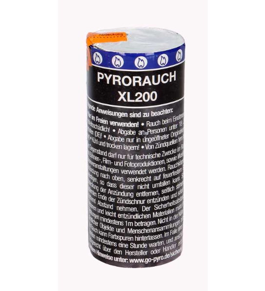 Rauchtopf groß, schwarz