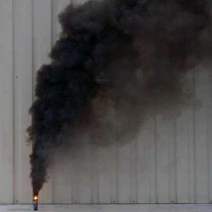 Rauchtopf groß, schwarz