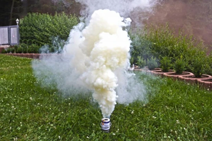 Rauchtopf groß, weiß