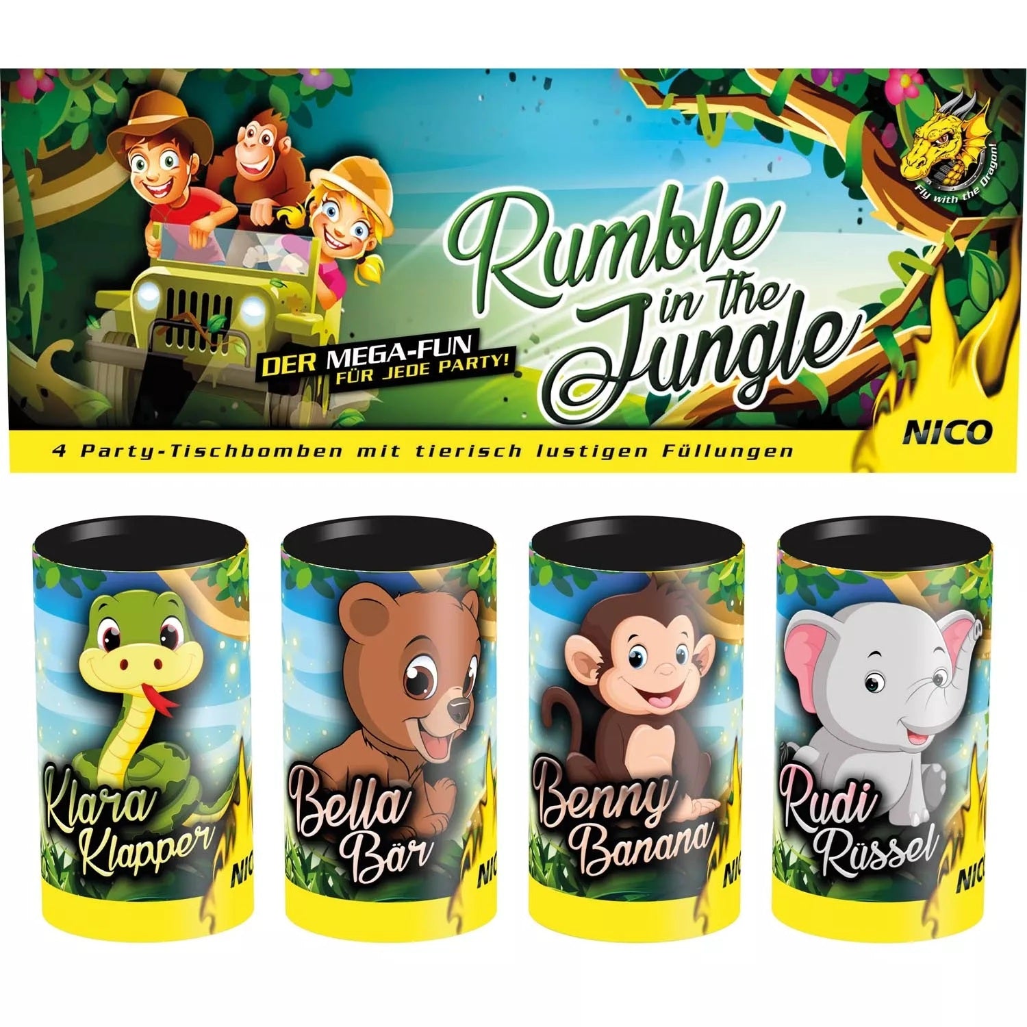Rumble in the Jungle, 4´er
