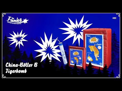 Funke China-Böller B (Tiger Bomb Version) - Päckchen