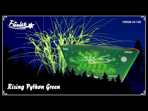 Rising Python Green